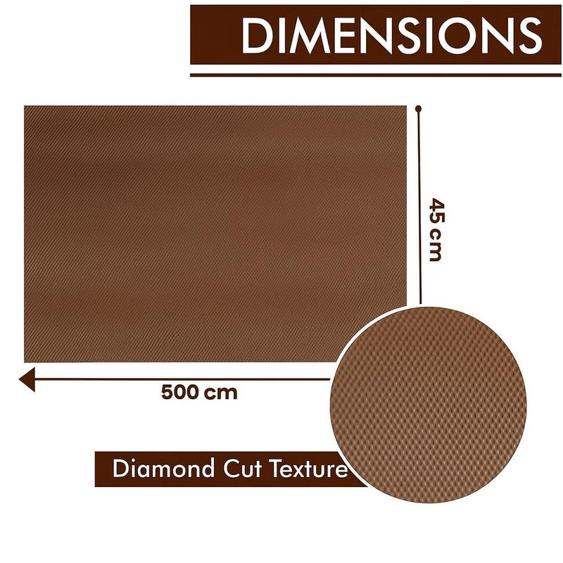 Laxis GripGuard Shelf Liner Mat - Brown media 9