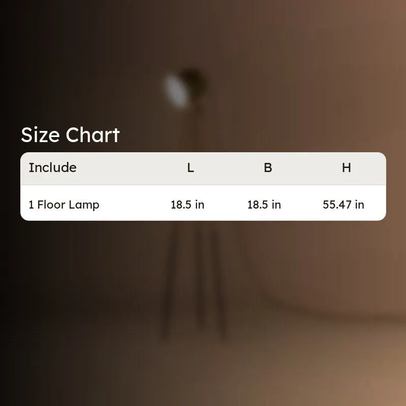 Orange Tree Rea Floor Lamp - Golden media 7