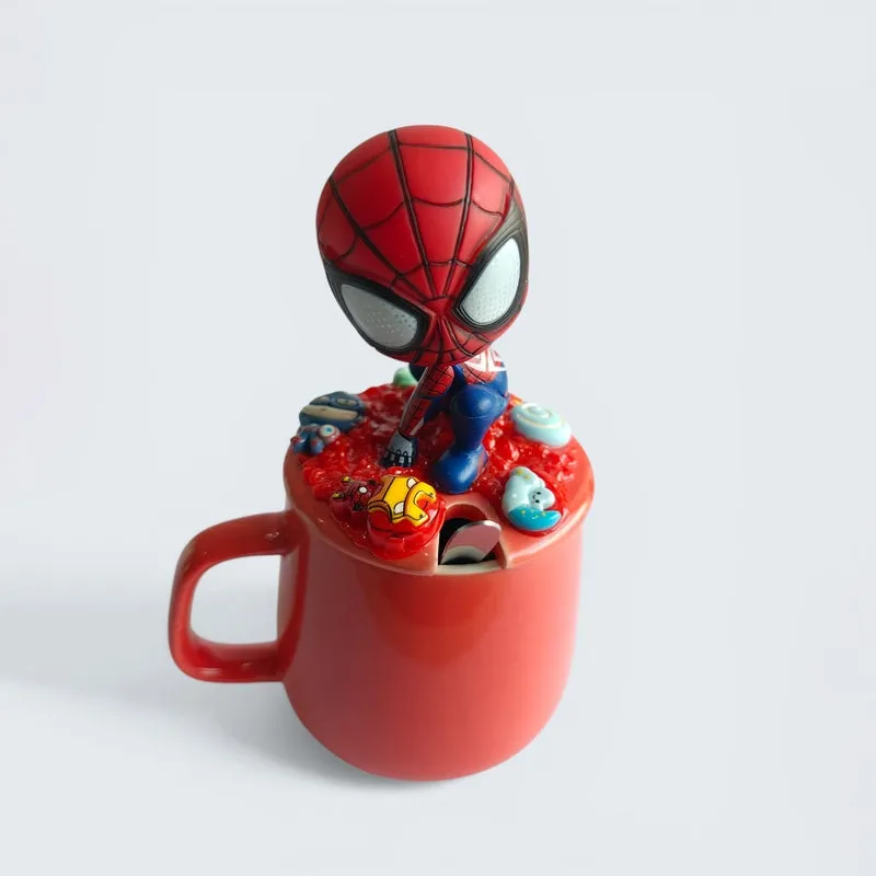 Spider Hero Ceramic Coffee Mug With Lid (350 mL) media 5