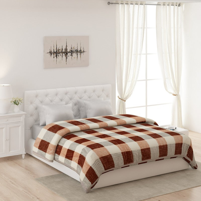 Monte Carlo Autumn Harmony Blanket - 800 GSM - Queen/Double