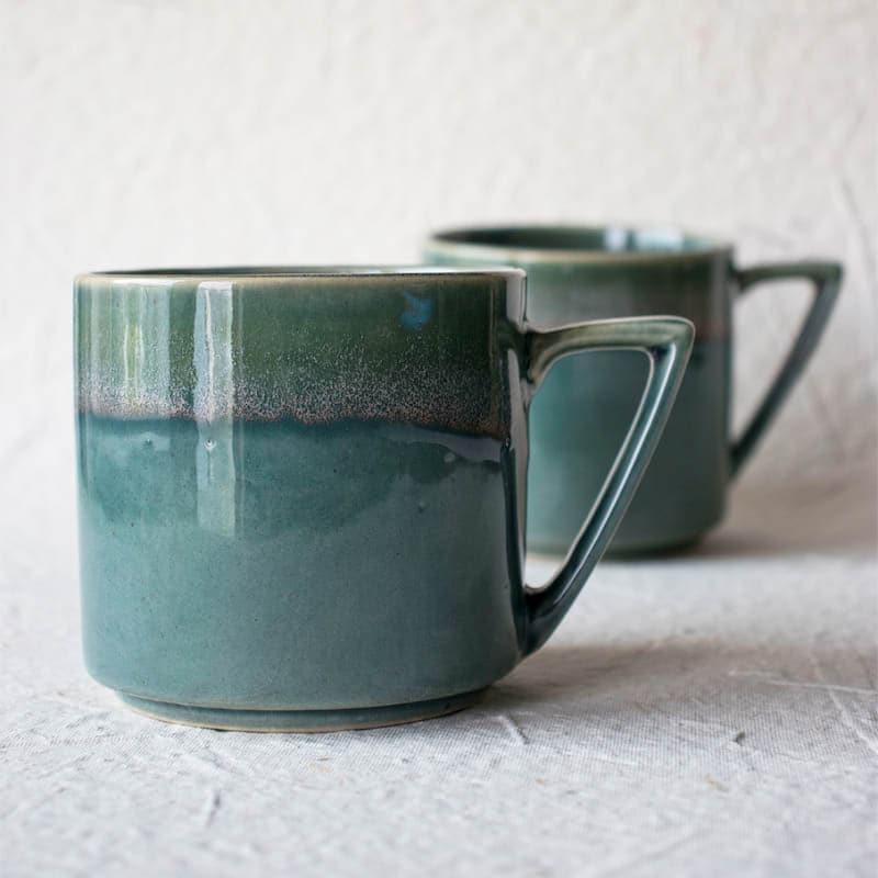 Igneous Ceramic Coffee Mug (440 mL Each) - Set of Two
