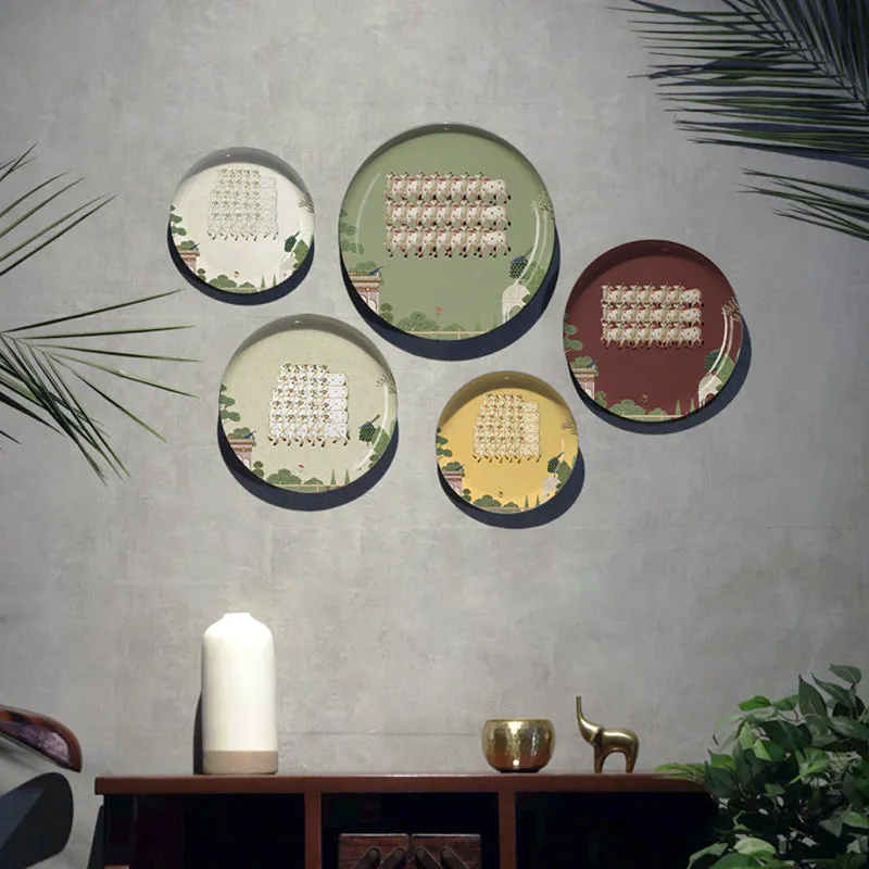 Heifer Metal Wall Plate - Set Of Five media 3