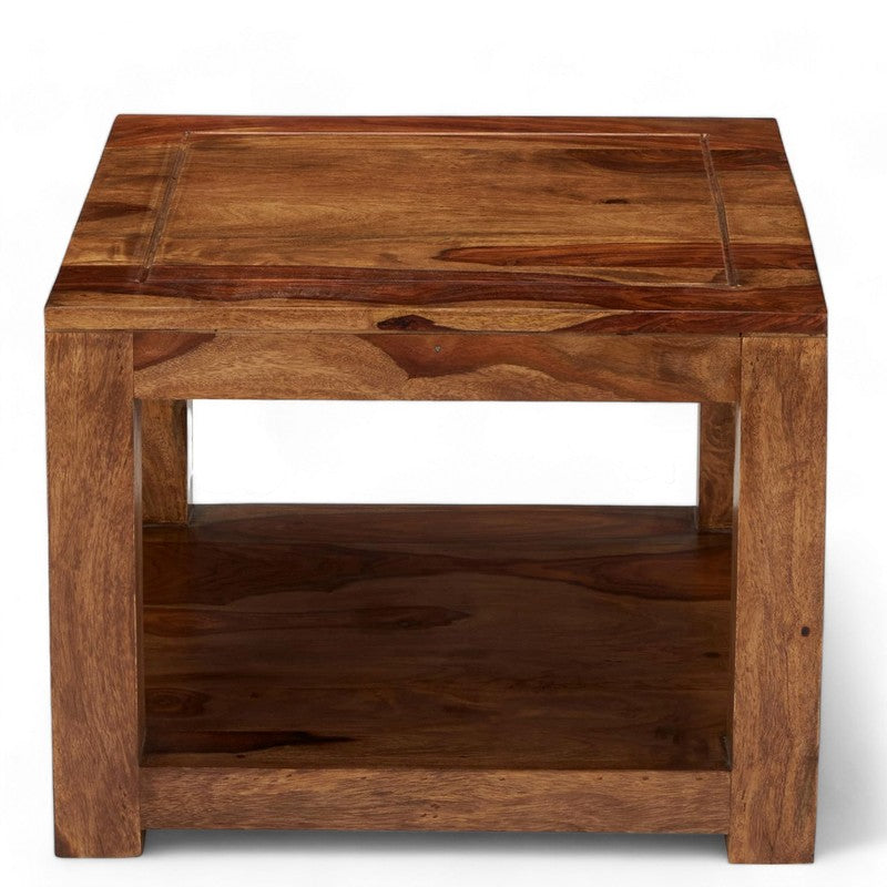 Frixon Sheesham Wooden Center Table - Brown media 5