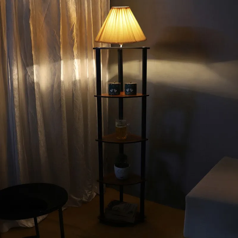TriSilk Shelf Floral Lamp (OffWhite) media 5