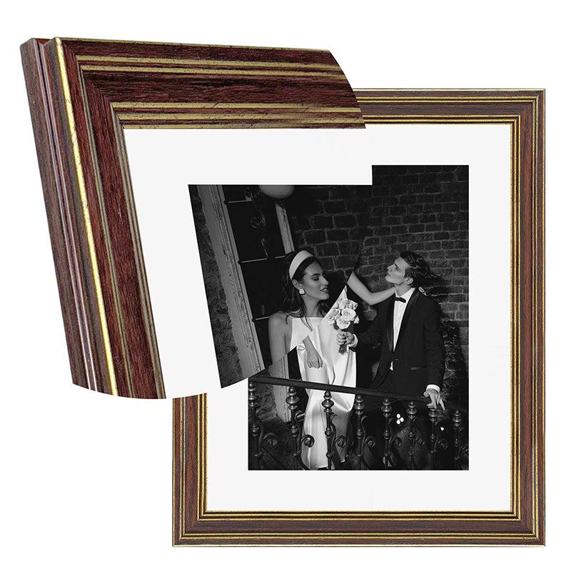 Treega Photo Frame (Brown) - Set Of Four media 4