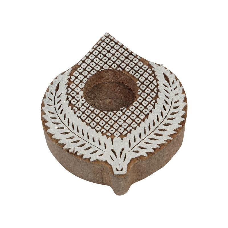 Ethnic Grove Tealight Candle Holder - Set Of Four media 4