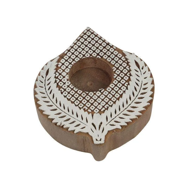 Ethnic Grove Tealight Candle Holder - Set Of Four media 4