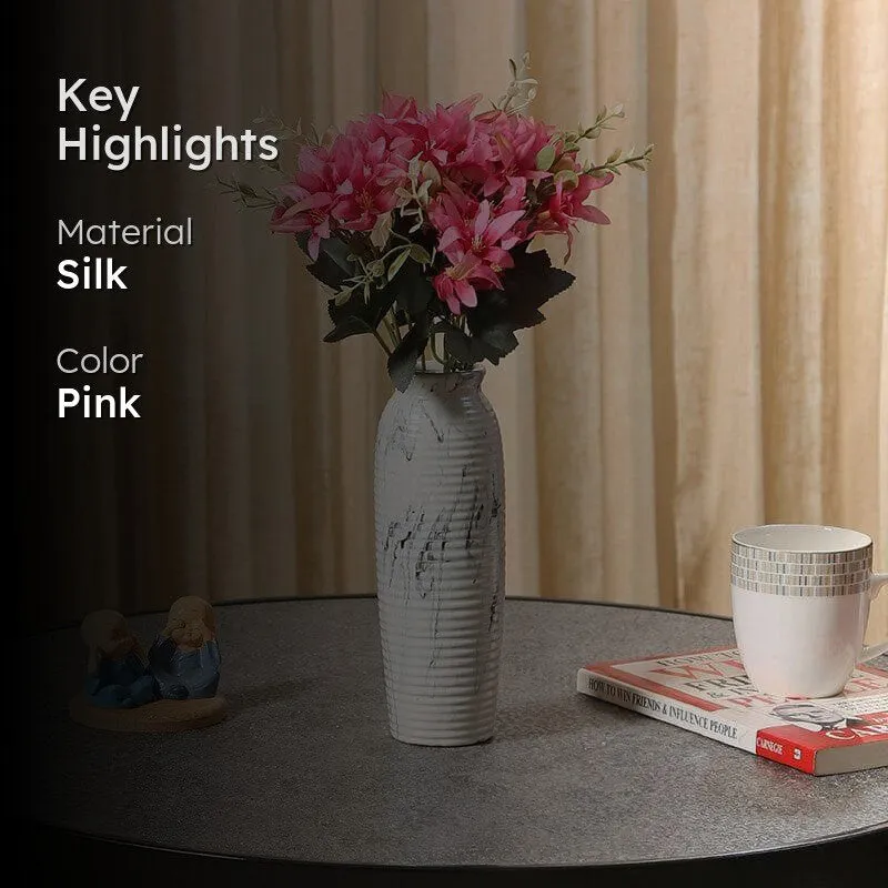 Faux Lily Bunch (Pink) - Set Of Two media 2