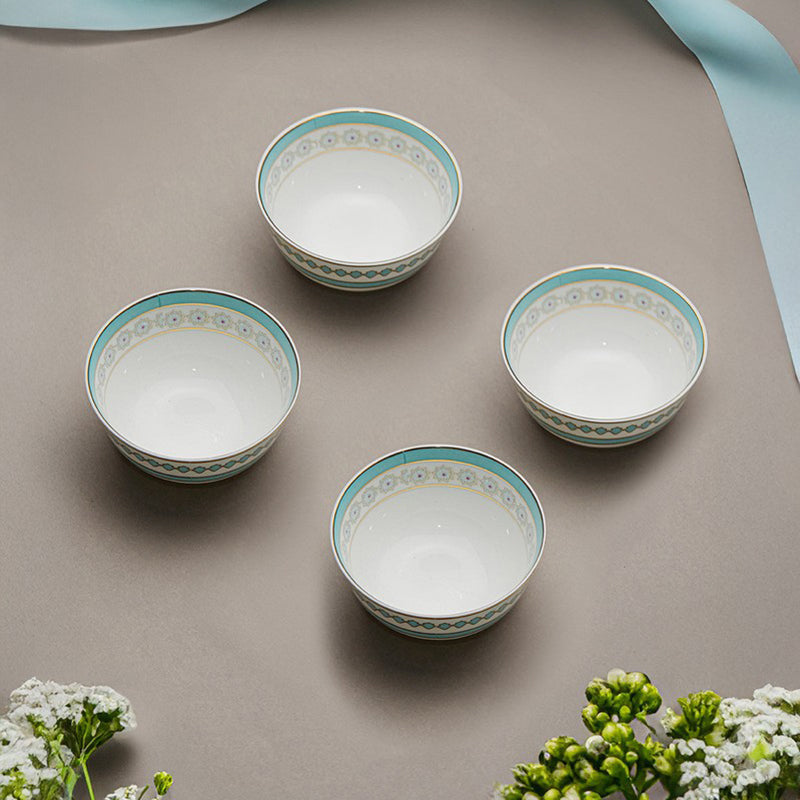 Seaside Bloom 24K Gold Plated Bowls (200 mL) - Set Of Four media 3