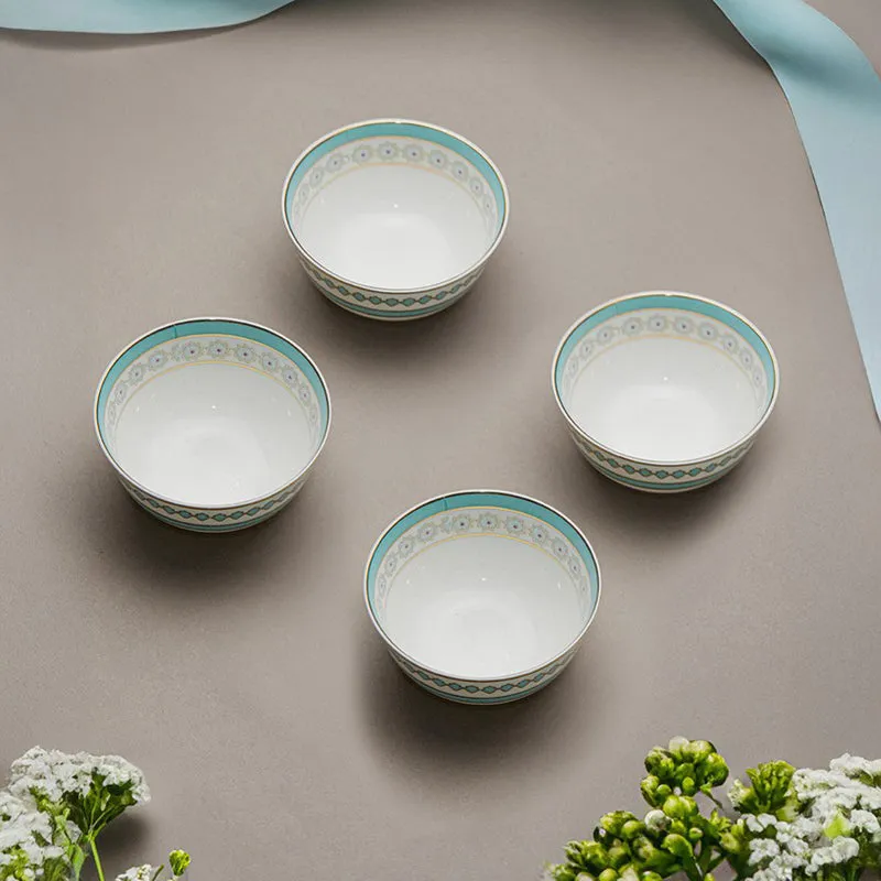 Seaside Bloom 24K Gold Plated Bowls (200 mL) - Set Of Four media 3