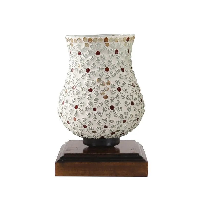 Radiavo Mosaic Glass Table Lamp - Multicolor media 6