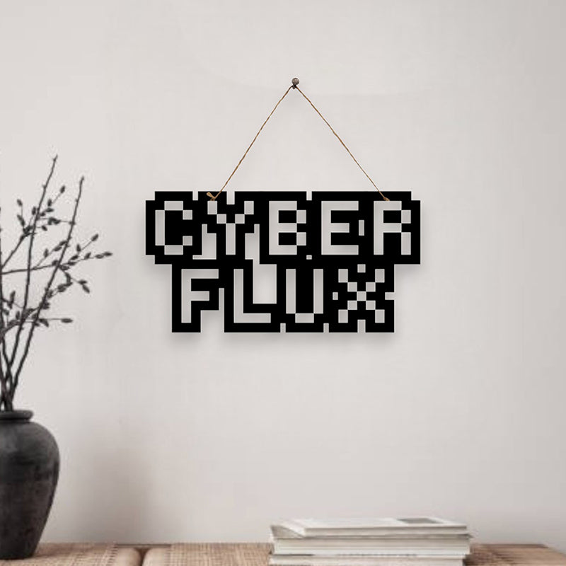 Cyber Flux Mild Steel Wall Accent
