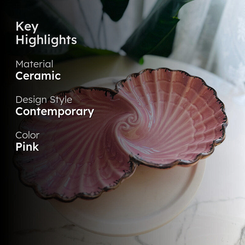 Ceil Ceramic Platter - Pink media 2