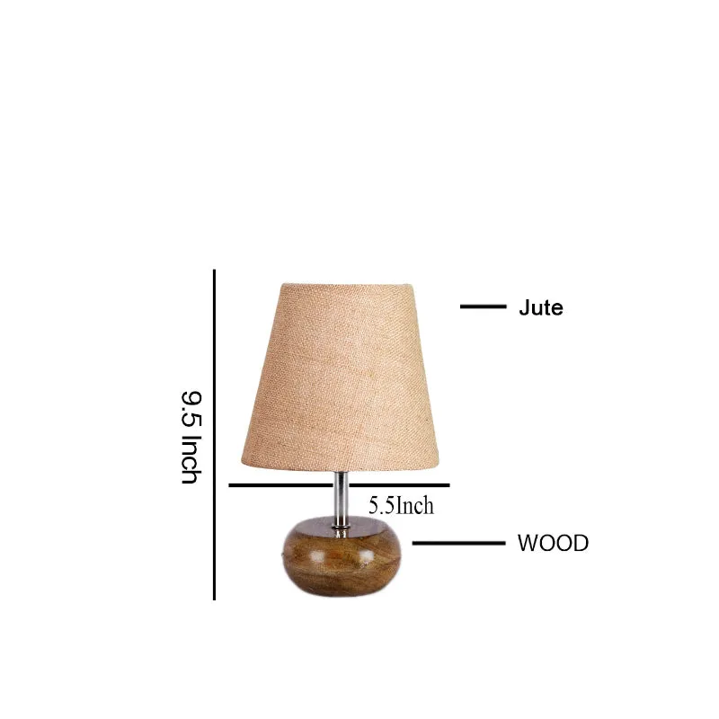 Astrova Jute Table Lamp - Beige,Brown media 5
