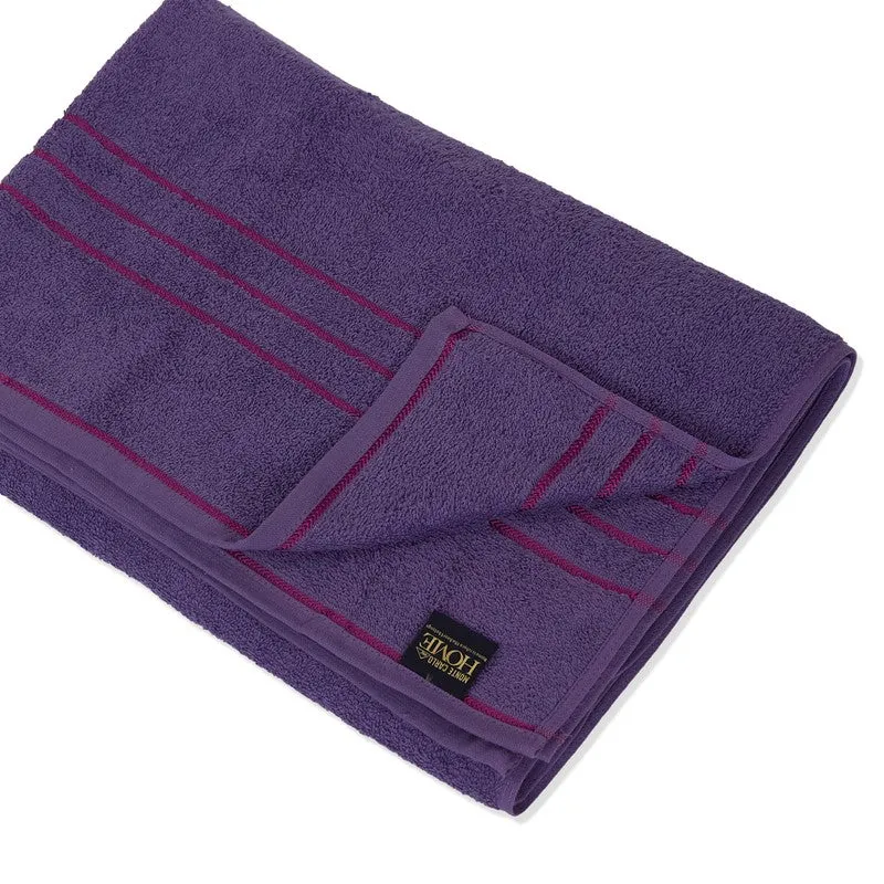 Monte Carlo Clean Wrap Pure Cotton Bath Towel - Purple media 6