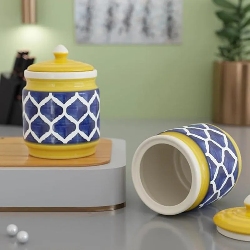 Mediterra Ceramic Jar (200 mL) - Set Of Two media 3