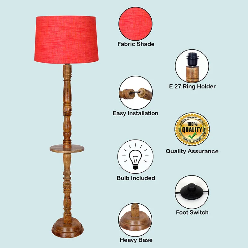 Elfin Nuo Floor Lamp - Red media 4