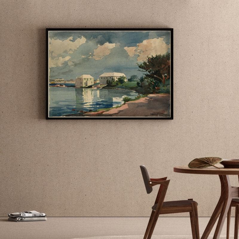 Salt Kettle Bermuda By Winslow Homer - Black Frame