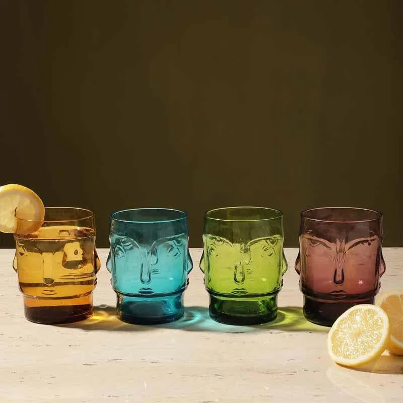 Mojito Tiki Old Fashioned Drinking Glass (400 mL) - Set Of Two media 3