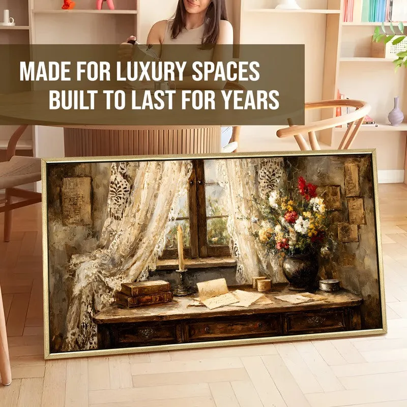 Vintage Candlelit Vista Ambience Wall Art media 5