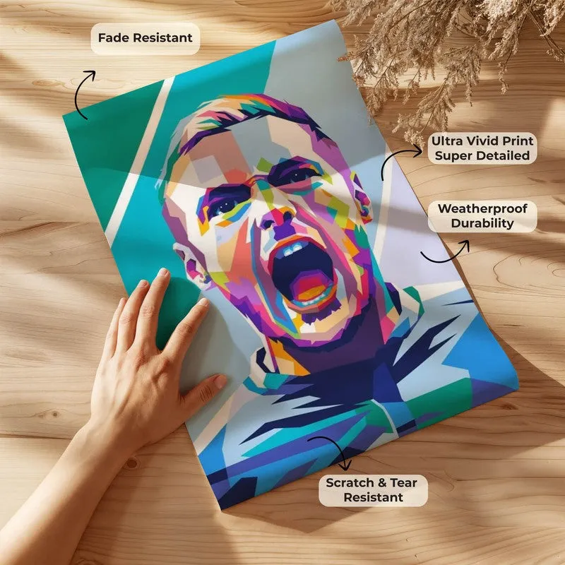 Vibrant Echo Wall Poster media 8