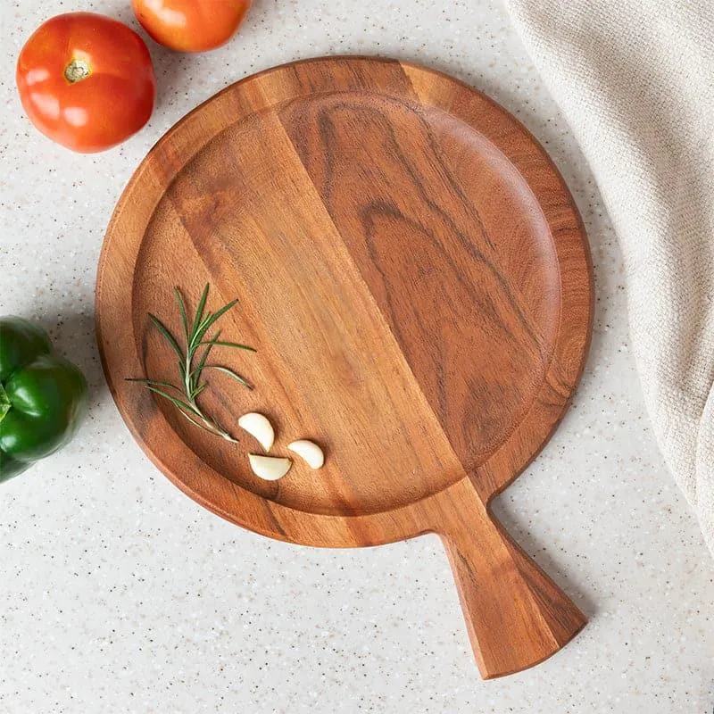 Ivana Wooden Platter media 1