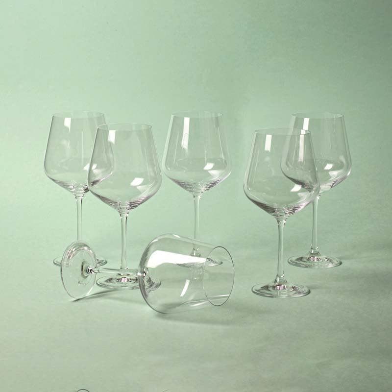 Santorini Bohemia Crystal Wine Glass (570mL) - Set of Six image 5