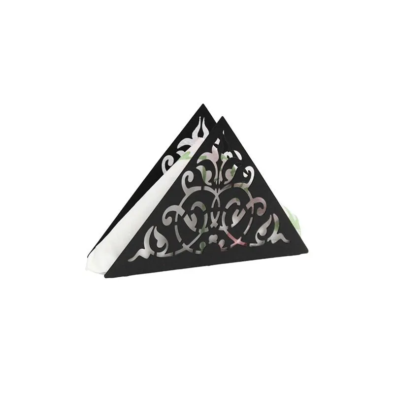 Niha Black Napkin Holder - Set Of Two media 3