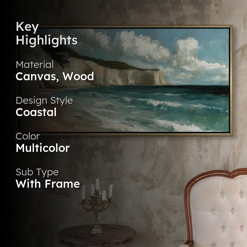 Aqualis Canvas Wall Painting With Frame media 2