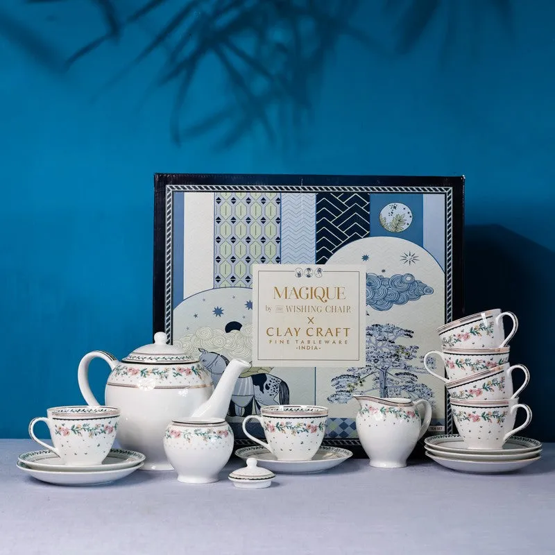 BrewAura Tea Set & Tea Pot - Fifteen Piece Set media 3