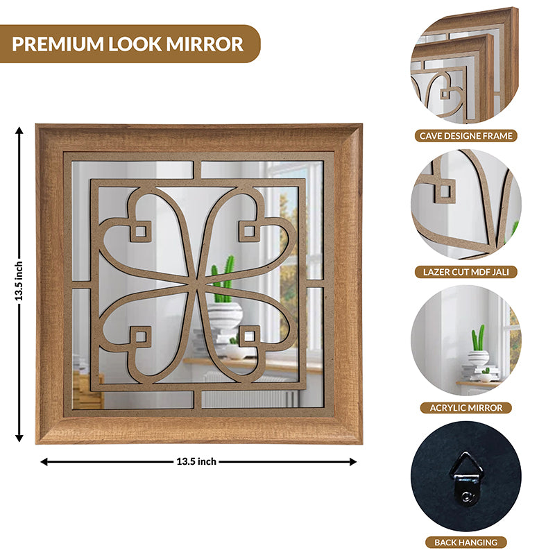Flora Curve Decorative Wall Mirror - Set Of Two media 7