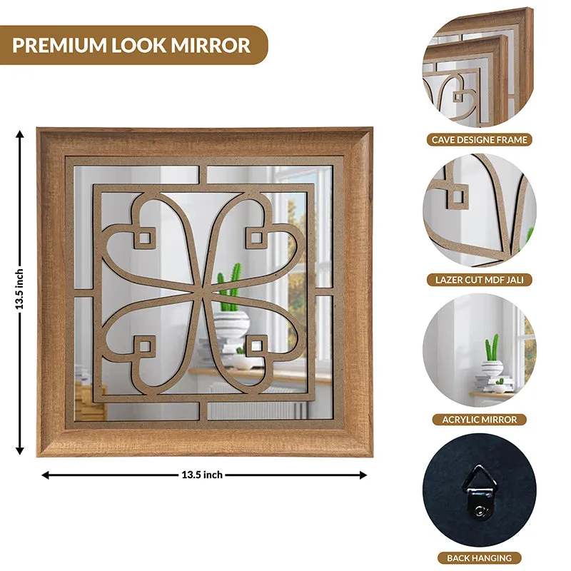 Flora Curve Decorative Wall Mirror - Set Of Two media 7