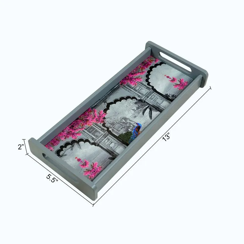 Aurova Wooden Serving Tray media 7