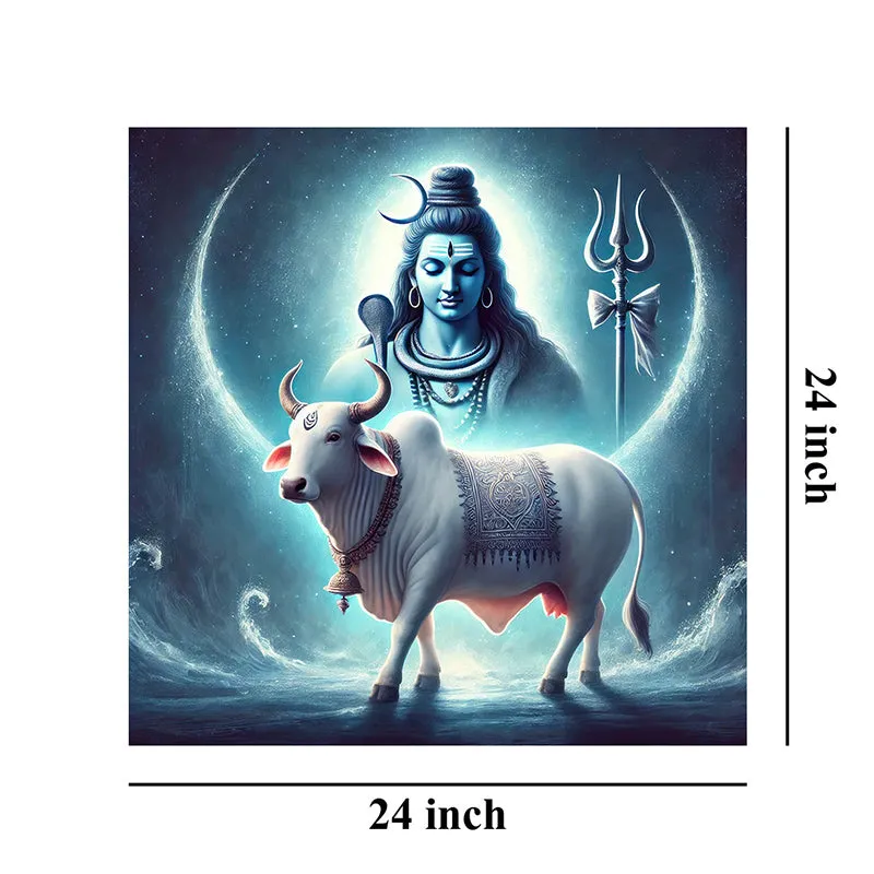 Mahadeva Poly Canvas Wall Painting media 8