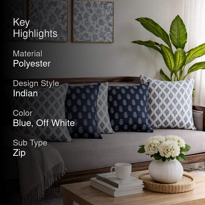 Aavira Flip Cushion Covers - Set Of Five media 2