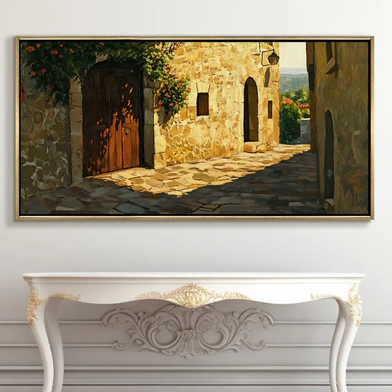 Archway Canvas Wall Painting With Frame media 5