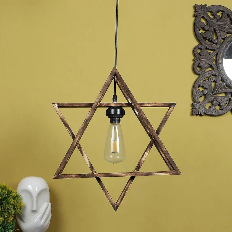 Aulo Wooden Ceiling Lamp media 3
