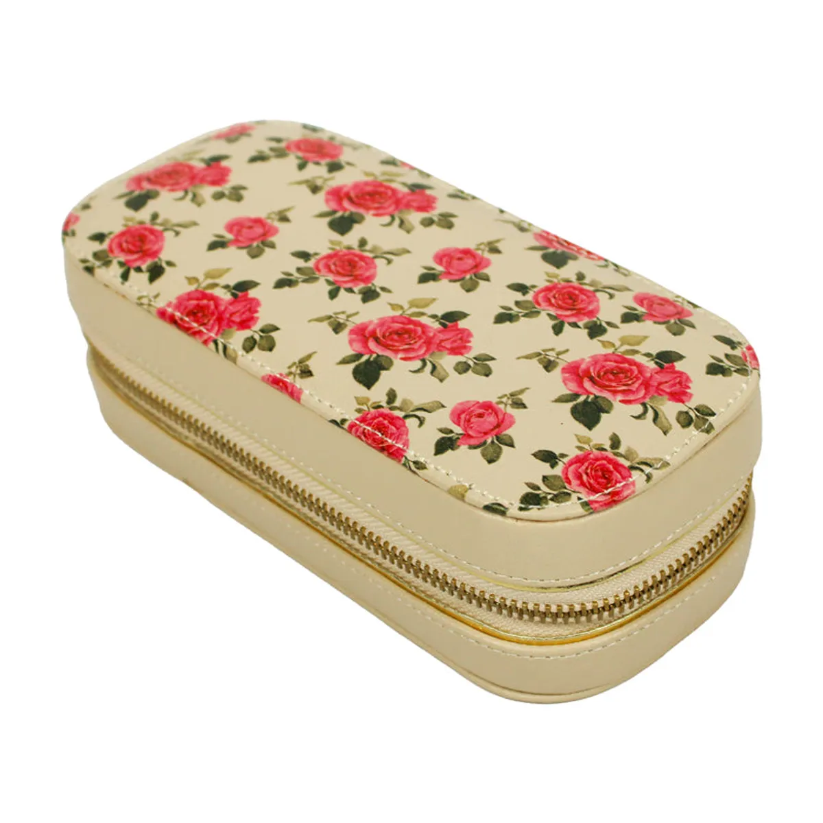 Rosavia I Floral Printed Jewel Box - 10