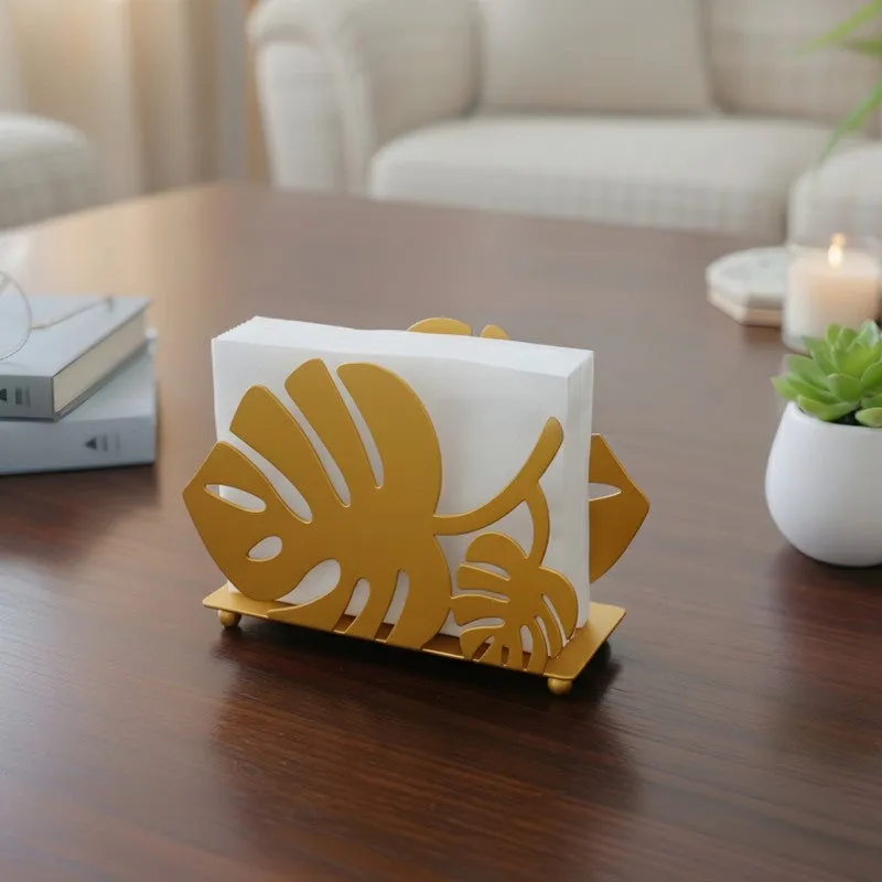Safari Luxe Tissue Holder - Gold media 1