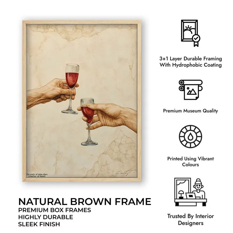 Ros Radiance Archival Canvas Wall Art - Brown media 12