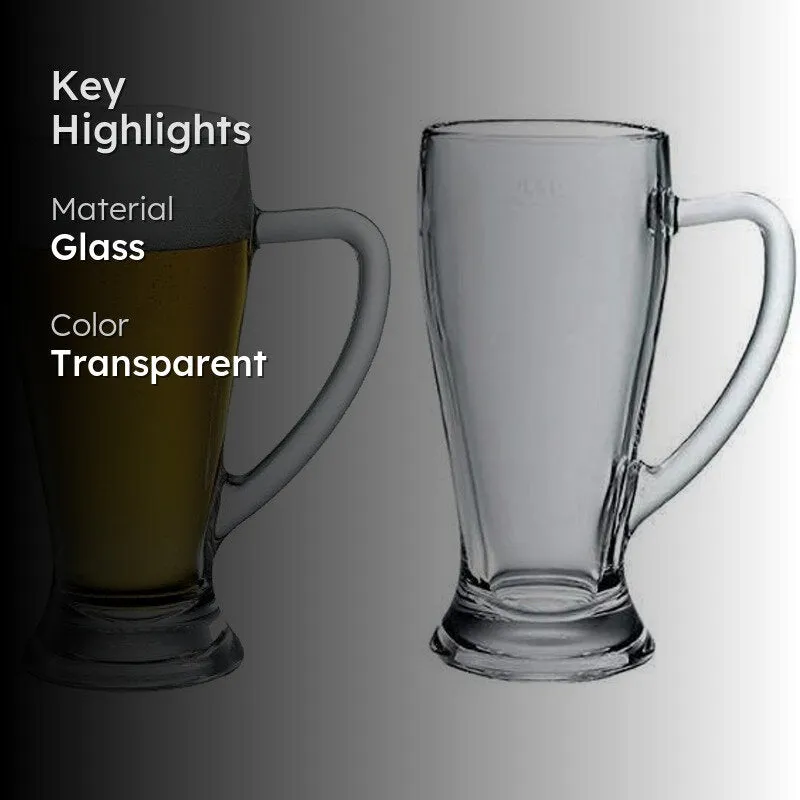 Aurelius Beer Mug (250 ML) - Set Of Four media 2