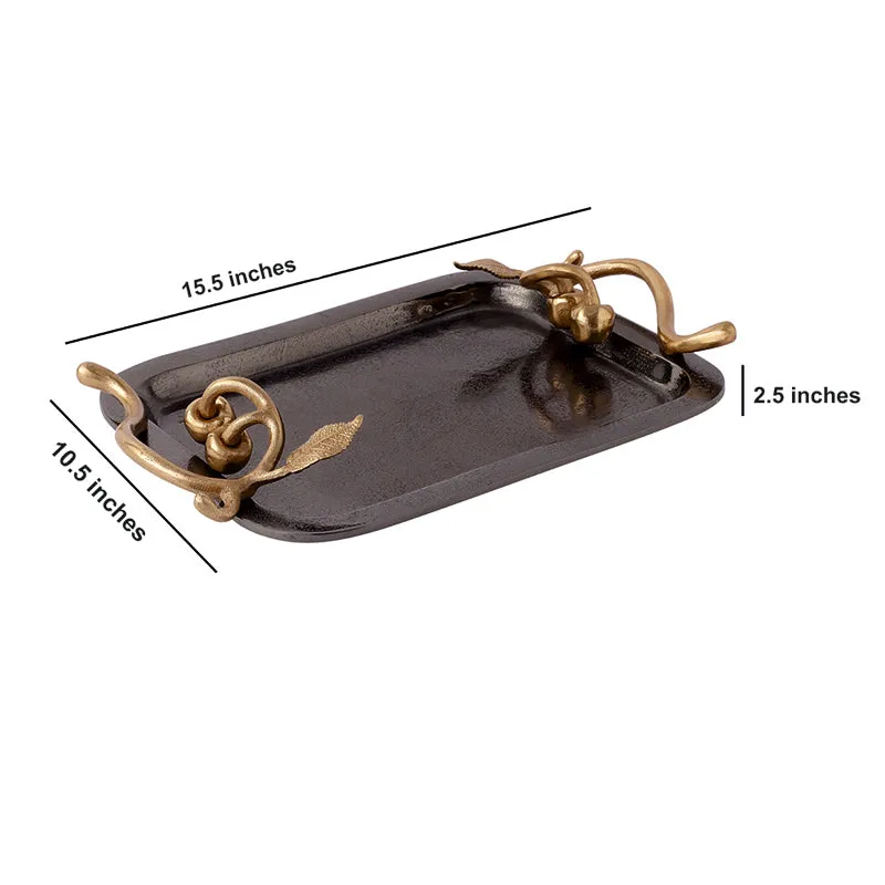 Cherona Aluminum Platter - Black media 6