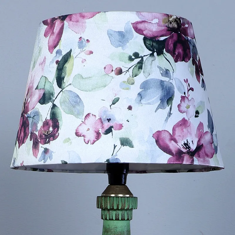 Lumikko Twist Printed Mango Wood Table Lamp - Multicolor media 3