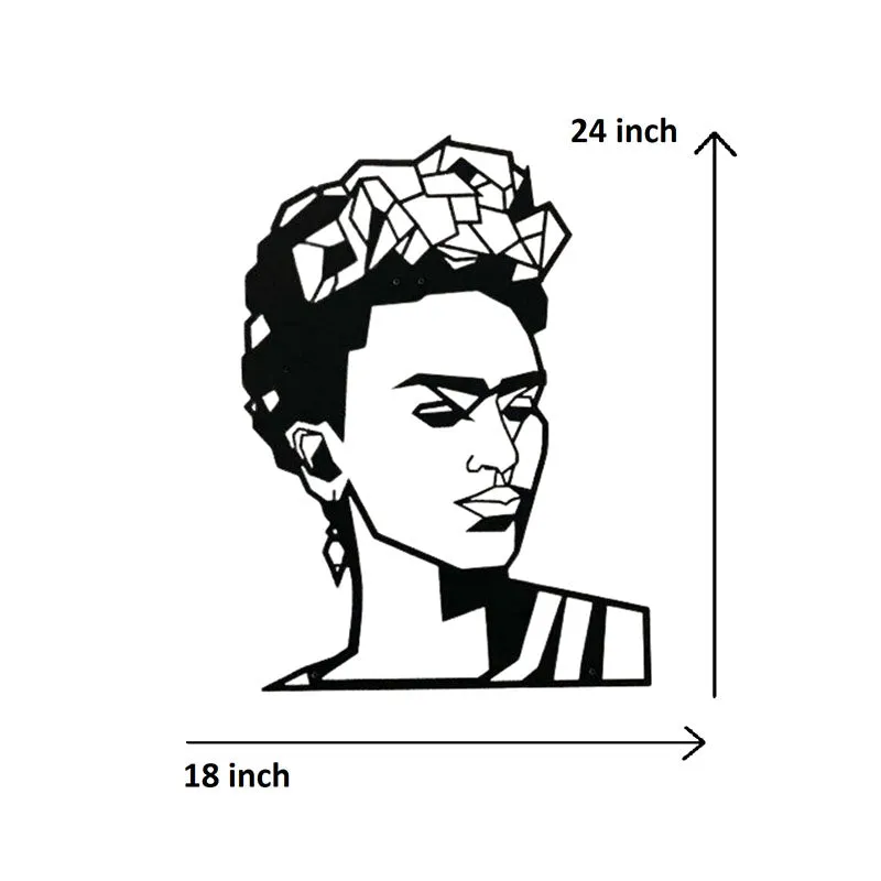 Frida Kahlo Black Iron Wall Accent media 5