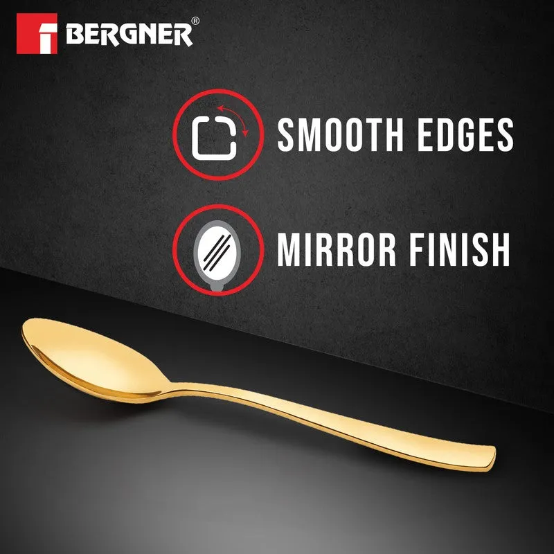 Caviar Stainless Steel Long Serving Spoon media 6