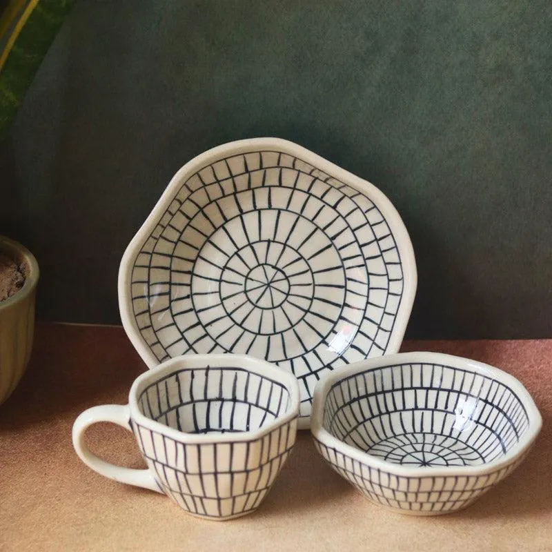 Vandra Tea & Snack Set - Three Piece Set media 4