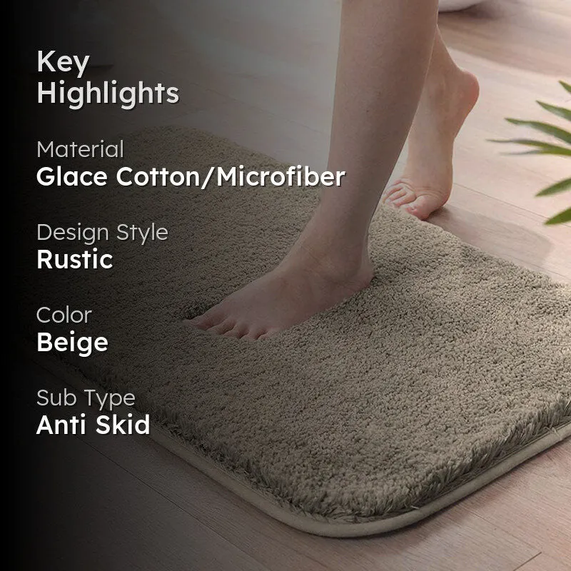 Vegas Luxe Bath Mat - Beige media 2