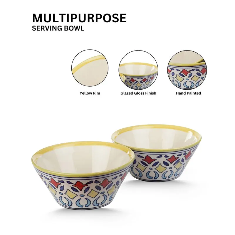 Ruhani Serving Bowl (750 mL) - Set Of Two media 4