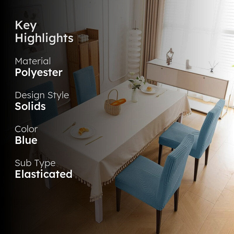 Sevilla Chair Cover (Light Blue) - Set Of Four media 2