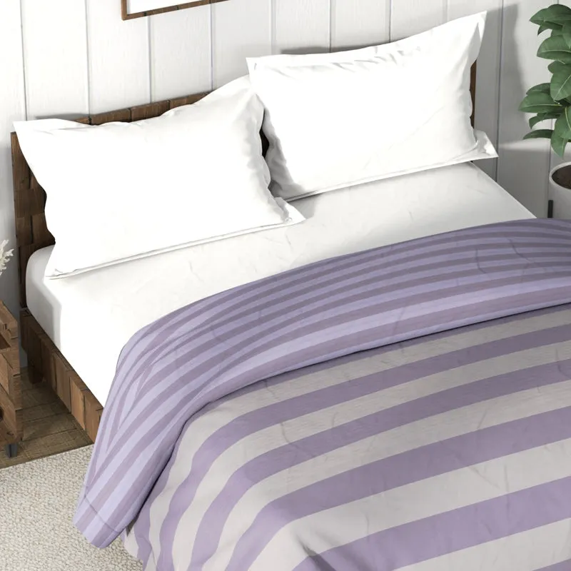 Nautica Nile Whisper Comforter (Purple,Grey) - 130 GSM media 4